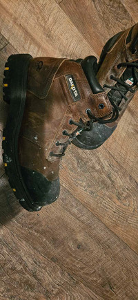 Men's 6002 6 Inch Steel Toe Steel Plate Leather Work Boots