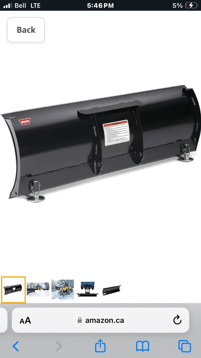 Warn Pro Vantage plow system  in Other in Whitehorse - Image 2