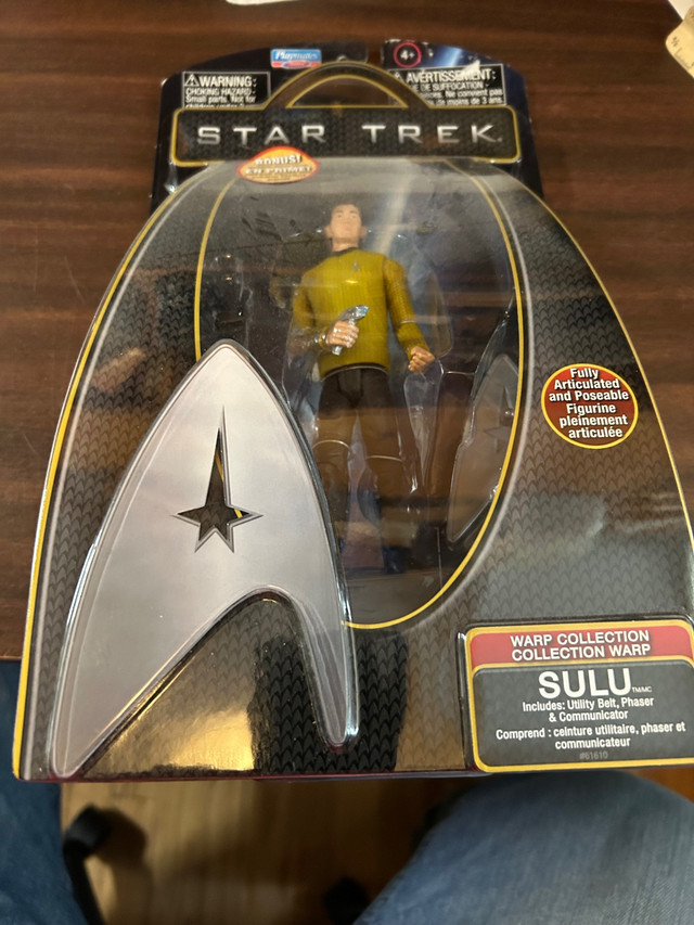 Star Trek figurine Sulu  in Arts & Collectibles in St. John's