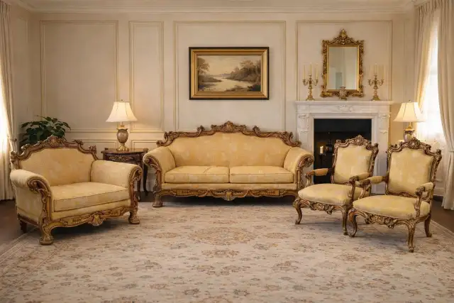 Antique Sofa Set in Multi-item in Markham / York Region - Image 2