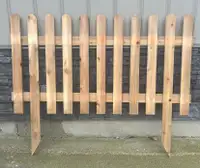 Cedar Picket Fence 6’ x 39”