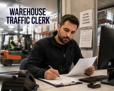 Warehouse Traffic Clerk- Mississauga, View more