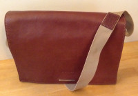 Dionigi Lavoro Veg-Tanned Italian Leather Messenger Briefcase
