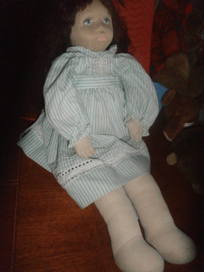 doll with blue dress, View more