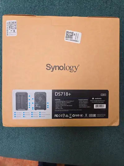 SYNOLOGY diskStation DS718+ / 2-Bay NAS / BRAND NEW, View more