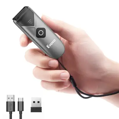 Eyoyo Bluetooth 2D&1D Barcode Scanner, Portable Wireless, View more