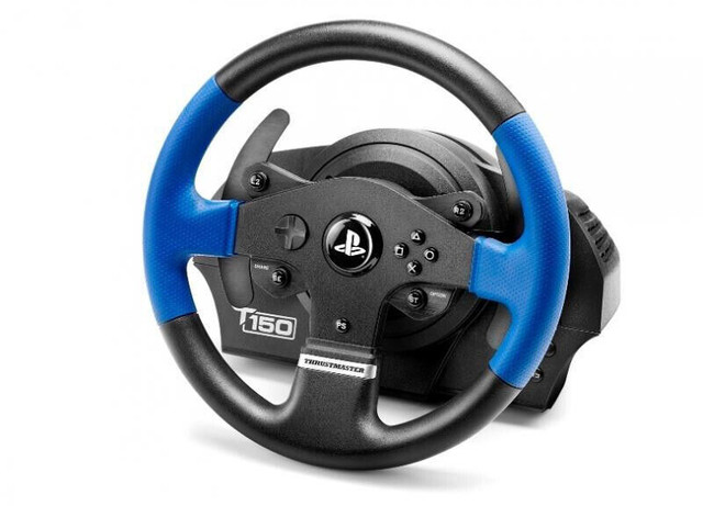 Thrustmaster T150 Force Feedback Racing Wheel for PS4-NEW IN BOX in Sony Playstation 4 in Abbotsford - Image 2