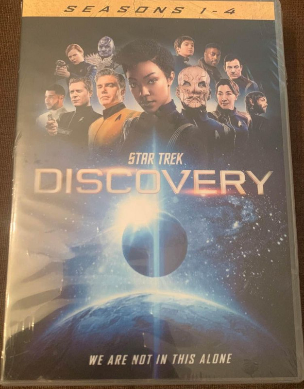 Star Trek Discovery dvd box set seasons 1-4 NEW/SEALED in CDs, DVDs & Blu-ray in Markham / York Region