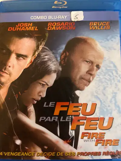 fire with fire Blu-ray bil 5$., View more