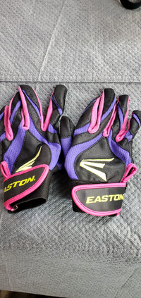 Easton batting gloves