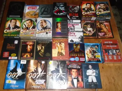 movie sets + series - MCU - Star Wars - 007 and many more, View more