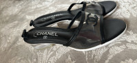 Chanel vintage slides 
