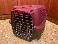  Plastic crate for small size dog 