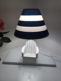 Vintage Lifeguard Beach Chair - Summer - Table/Desk Lamp