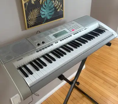 CASIO KEYBOARD WITH ADVANCED OPTIONS IN PERFECT CONDITION , View more