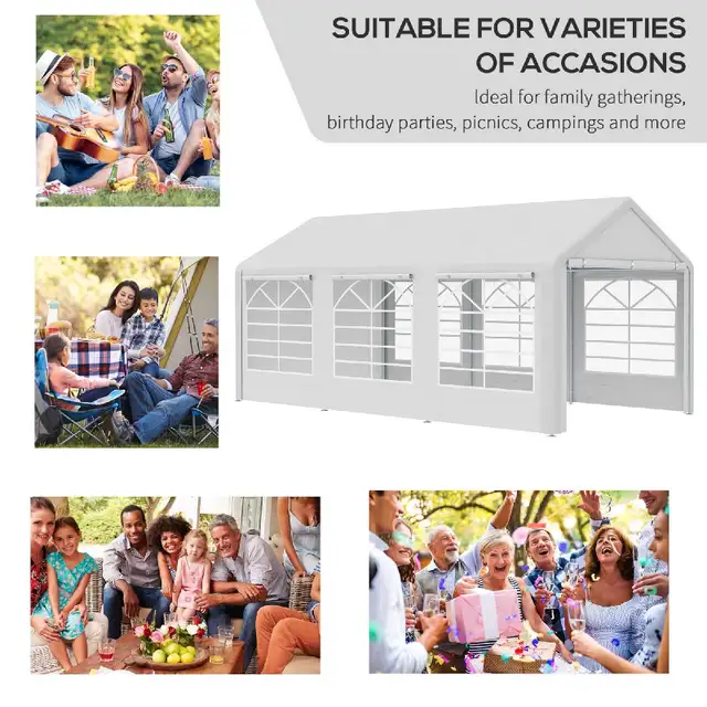 20’ x 10’ Heavy Duty Party Tent62864361310337121