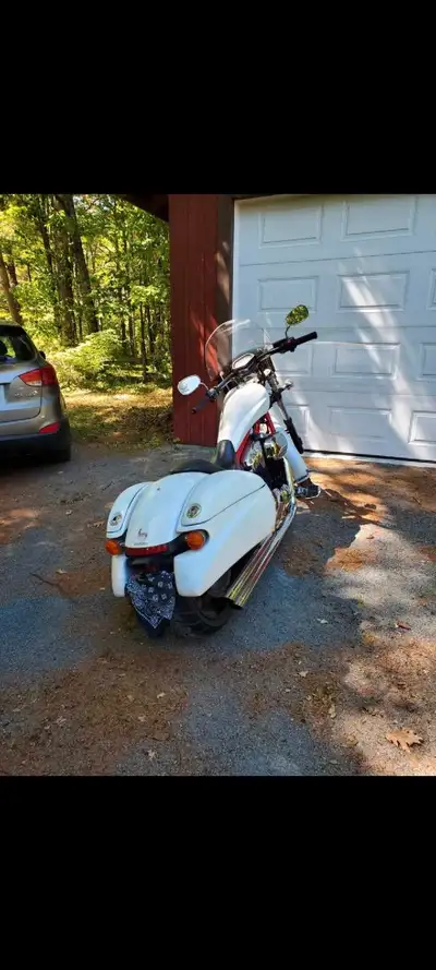 Looking to sell my 2014 Honda Fury custom motorcycle. This bike features a unique design and custom...