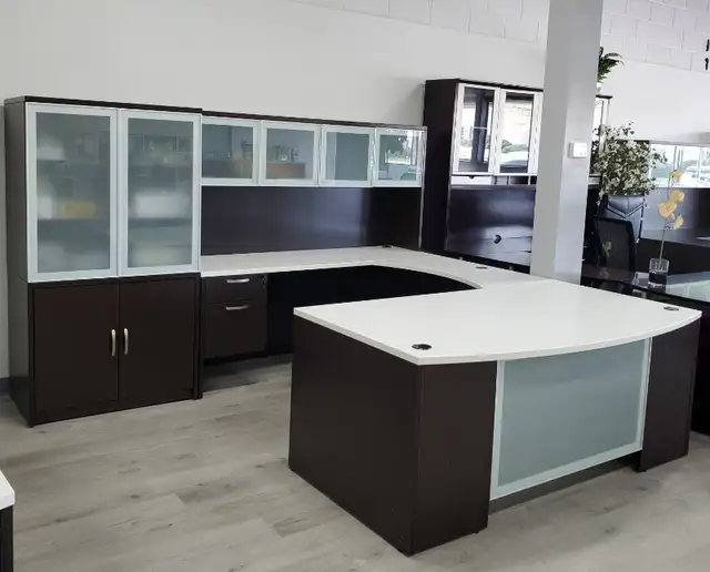 ***Two Tone U-Shape Executive Desk From $1449*** in Desks in City of Toronto - Image 5