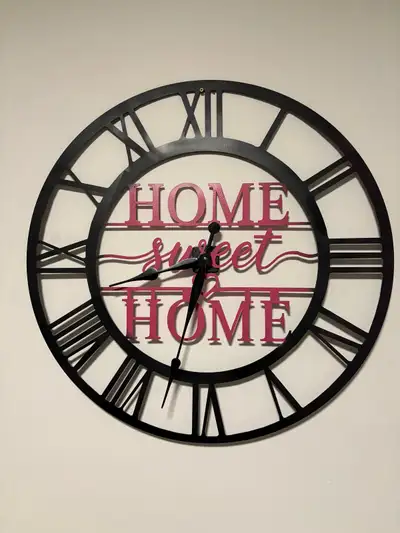 75 cm (30”) Home Sweet Home Wall Clock, View more