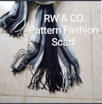RW & Co pattern Fashion Scarf 