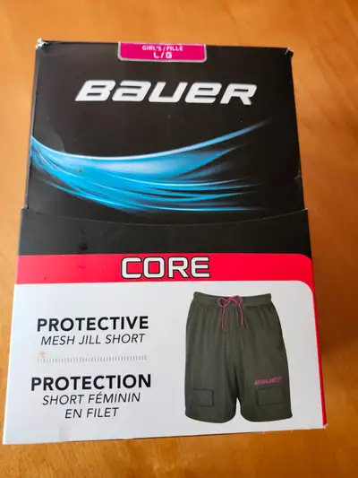 Shorts de hockey avec protection en filet pour fille, View more