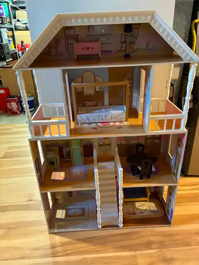Barbie doll house for sale. Kids have out grown it. In great shape. House and all furniture included...