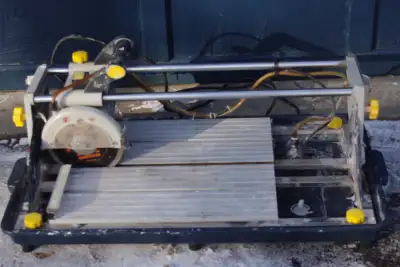 Mastercraft Sliding Wet Tile Saw, View more