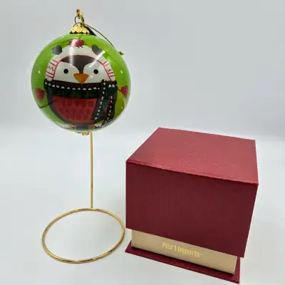 Pier 1 Li Bien Owl Christmas Ornament Decoration 2017 With Box R, View more