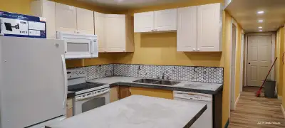 Recently built Legal Basement 2 Bedroom 1 bathroom , SPA Shower, WIFI, Power, Utility, Heat, include...