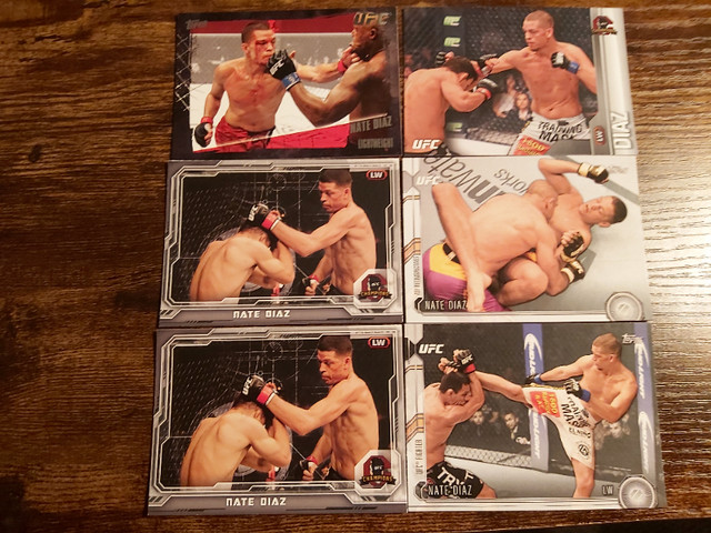 UFC Nate Diaz Topps Cards in Arts & Collectibles in Peterborough - Image 4