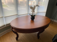 Table antique en bois de rose provenant de la Rock City Tobacco