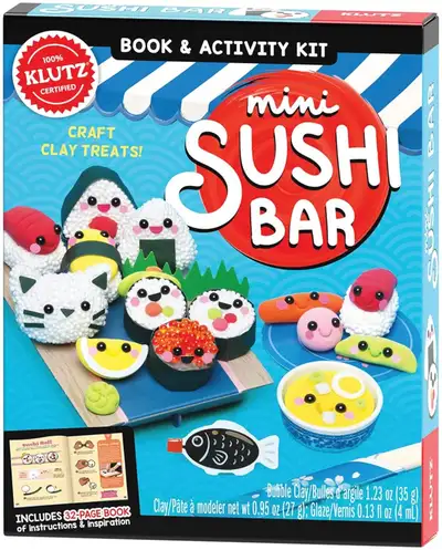 Klutz - Mini Sushi Bar - Book & Activity Kit, View more