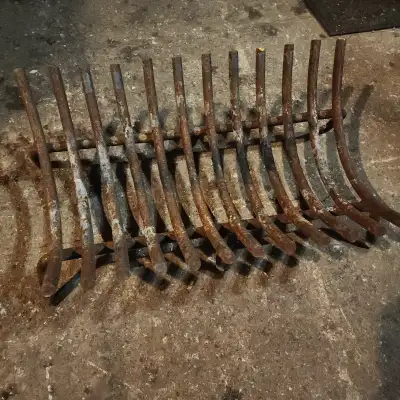 fireplace grate grill holder ROD IRON, View more