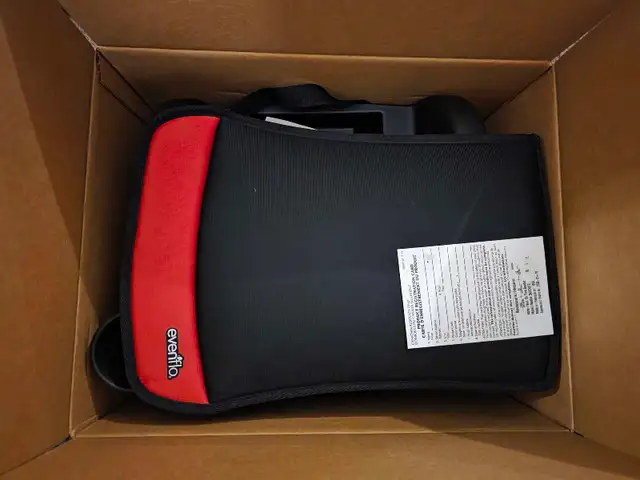 New Evenflo GoTime No Back Booster seat in Strollers, Carriers & Car Seats in Edmonton - Image 3