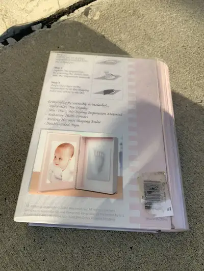 Brand new baby handprint kit , View more
