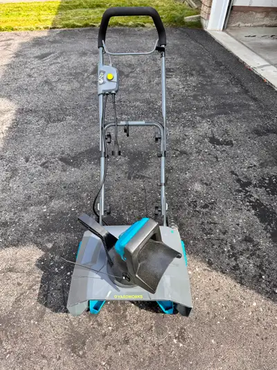 Electric snowblower, View more