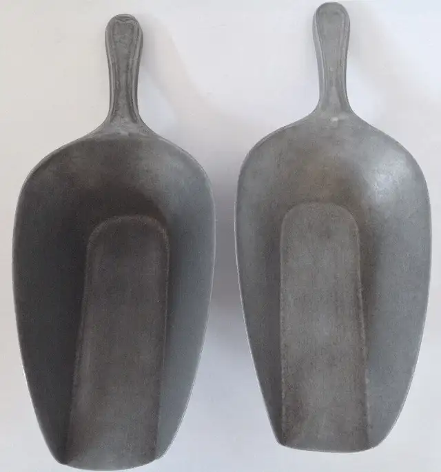 Antiquity. Collection. Very large iron spoons for condiments63417635999491123