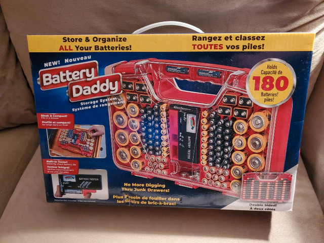 Brand New Battery Daddy Storage Case in Storage & Organization in Miramichi