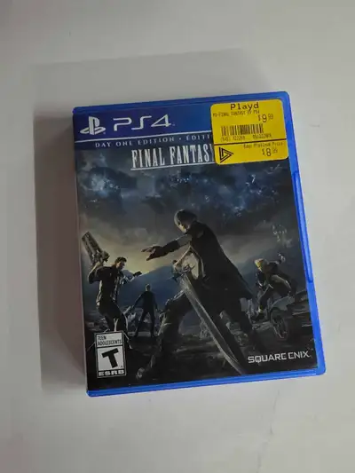 Final Fantasy XV 15 Playstation 4, View more