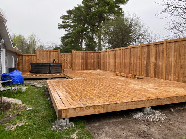 Fences, Decks and Post hole services in Fence, Deck, Railing & Siding in Peterborough