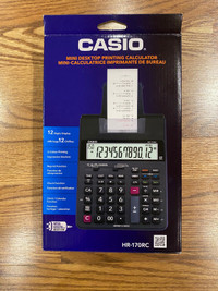 Casio Printing Calculator HR-170RC
