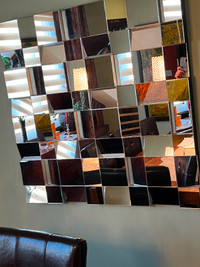 miroir décoratif carré