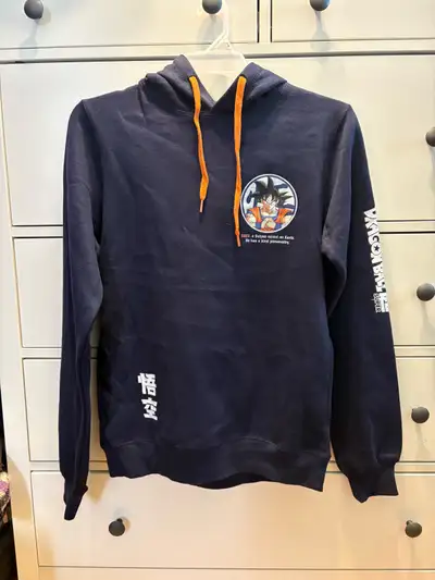 Dragonball Dark Blue Hoodie Size XS, View more