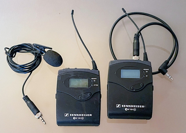 Microphone Lavalier Sennheiser EW 100 G3 sans fil dans Matériel audio professionnel  à Longueuil/Rive Sud
