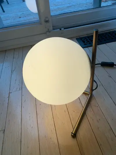 Structube globe lamp + light bulb, View more