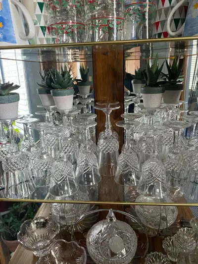 Various Crystal and Glass Items Priced Individually, View more