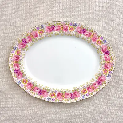 royal Albert Serena large serving platter, View more