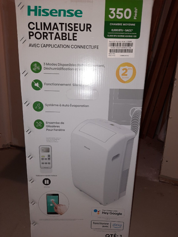 Portable Air Conditioner / Climatiseur Portable dans Chauffages et humidificateurs  à Ville de Montréal