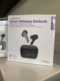 Lenovo   Smart True Wireless  Bluetooth Earbuds - Brand New