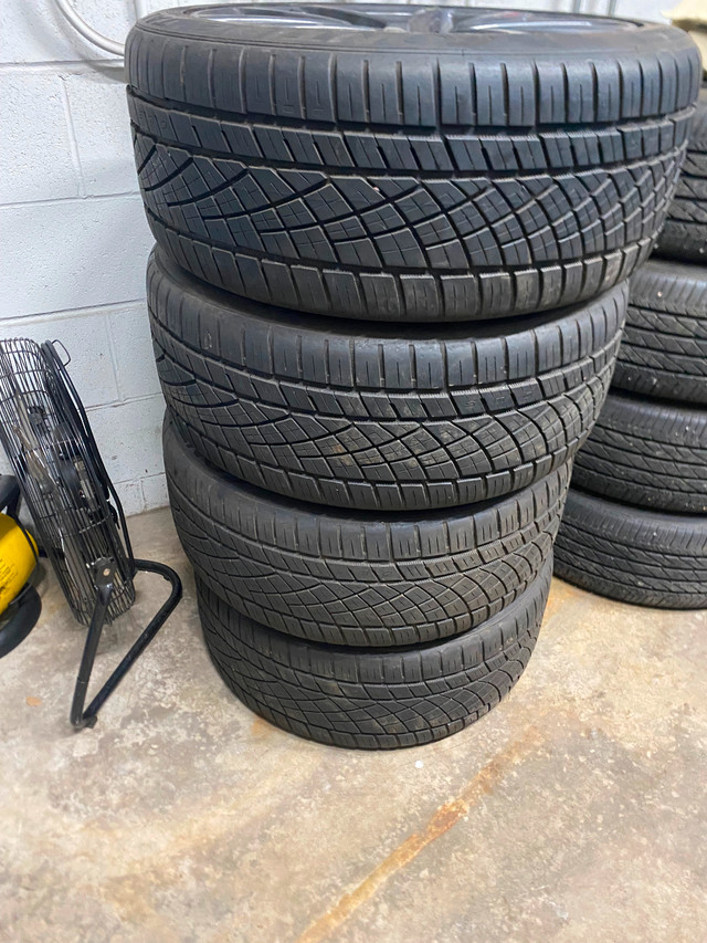 4 Subaru WRX oem wheels 245/40/18 in Tires & Rims in Bedford - Image 2
